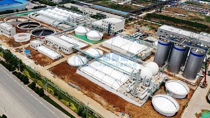 天方药业四分厂搬迁项目污水池反吊膜封闭工程 环境工程的创新实践与综合效益